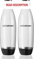 $19  SodaStream Twin Pack  2 x 1L  Black  2000ml
