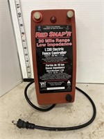 Red snap’r electric fence controller