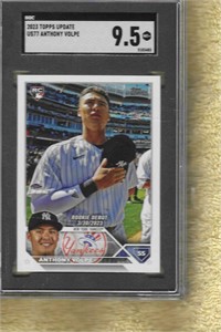 2023 Topps Update Anthony Volpe RD SGC 9.5