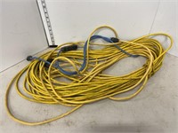 Yellow & blue extension cords