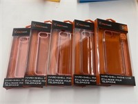 Lot of 5 Blackweb Hard Shell iPhone 6 7 8 SE Case