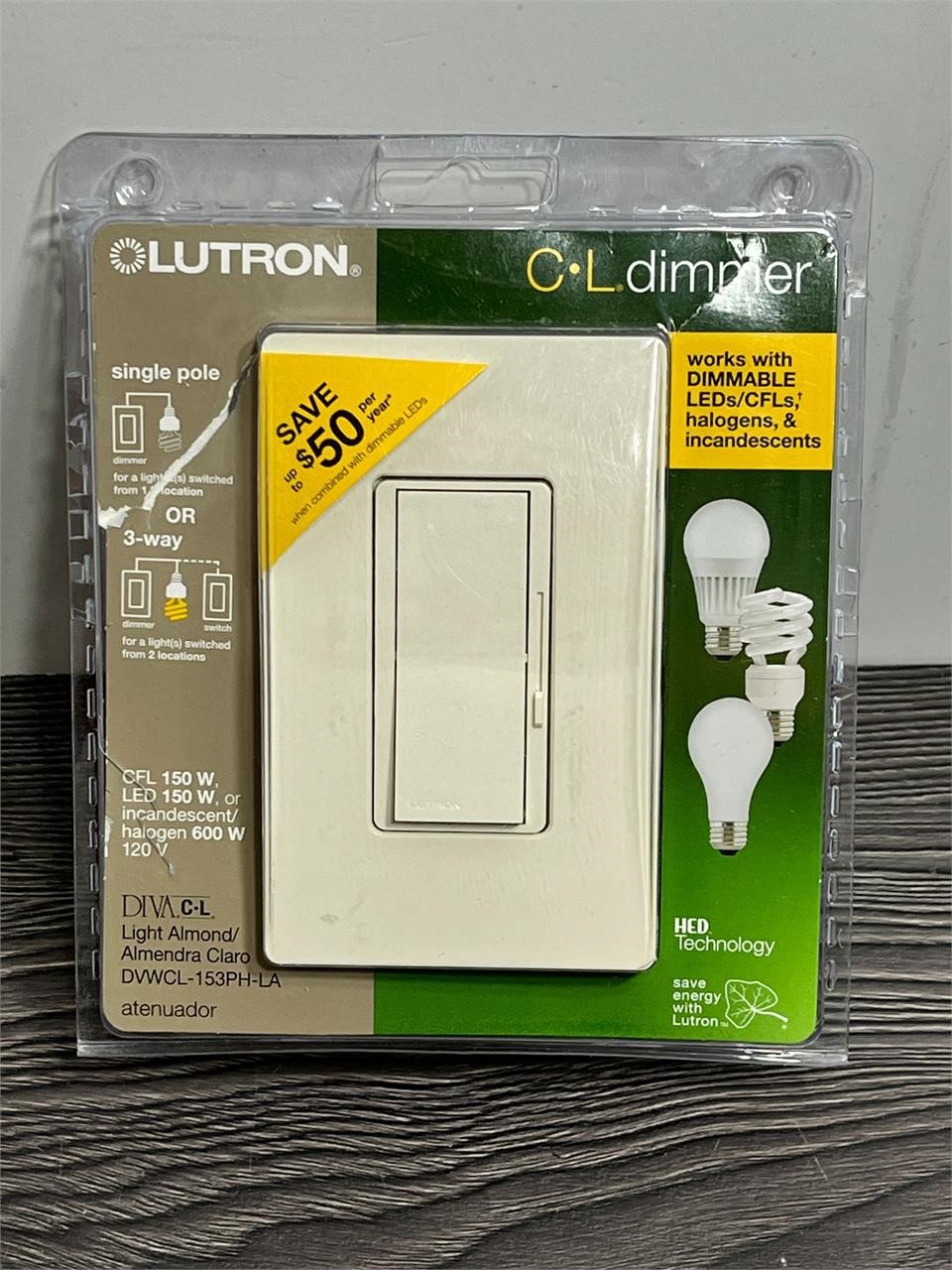 Lutron C-L Dimmer Switch