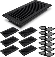 $44  Heavy Duty Metal Floor Vent Covers 4x10  6Pck