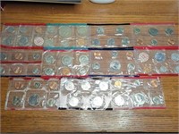 Assorted US Uncirculated Coin sets. In bag, in