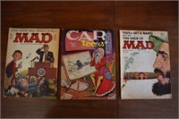 1960s MAD & CARtoons Magazines