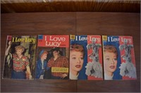 4 I Love Lucy Comics # 7, 24, &28- Dell