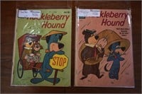 2 Huckleberry Hound # 3 & 11 Dell Comics