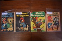 4 Woody Woodpecker # 18, 55, 59, & 279 Dell Comics