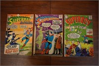 3 Superman # 54, 129, & 130- Atlas Comics