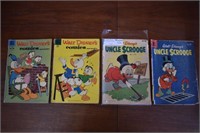 4 Walt Disney Duck- Dell Comics