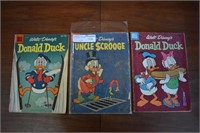 3 Walt Disney Duck- Dell Comics