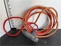 Red extension cord