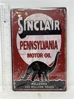 Metal sign- Sinclair Motor Oil