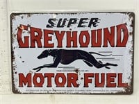 Metal sign- Greyhound Motor Fuel