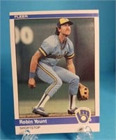OF) Robin Yount 1984 fleer