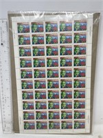 Sheet of Canada stamps