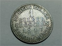 OF) 1847-A Silbergroschen Silver Coin