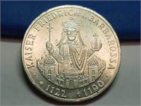 OF) 1990-F Germany Silver 10 Mark