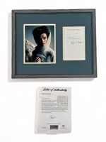 Katherine Hepburn PSA signature on personal