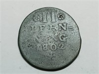 OF) 1802 2 Pfennig Lippe-Detmold