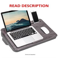 $40  LapGear Desk for 15.6 Laptop - Gray Wood