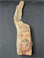 Vintage Carved wood sculpture