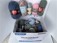 Box of yarn