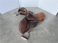 English saddle