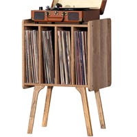 LELELINKY Record Player Stand,Vinyl Record Storage
