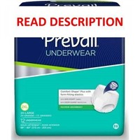 $18  Prevail 2X-Large Underwear PV-517  Max  24 Ct