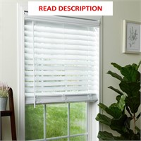 $35  allen+roth 2-in 31x64 White Cordless Blinds