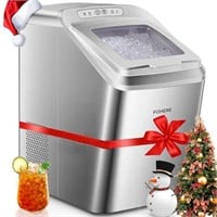 Nugget Ice Maker Countertop, Makes 33lbs Crunchy i