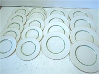 18 piece vintage Lenox Shenandoah china plates