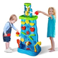 MUGEYMYD Water Table Toys for Toddlers, Double-Sid