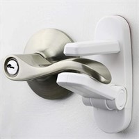 Door Lever Lock (2 Pack)  - White