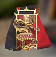 Virtual Challenge Entry Medal The Conqueror China