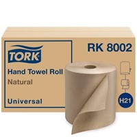 Tork Paper Hand Towel Roll Natural H21, Universal,