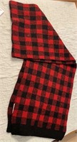 C5)Red & black checkered scarf from Maurice’s-like