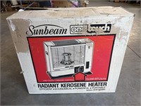 Sunbeam radiant kerosene heater