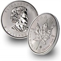 1 oz Canadian Maple Leaf Silver Coin