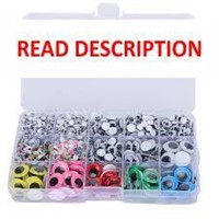 $10  Safety Eyes 1500Pcs Plastic Bear Toy Craft Ey