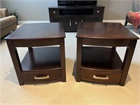 2 smaller matching coffee tables