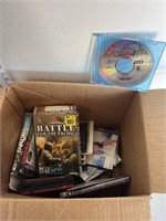 Box lot of PC Games, misc