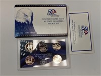 OF) 2001 US state quarters proof set