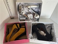 3 pairs of Women’s shoes- Sz 8 1/2