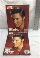 C3)  Elvis. Life magazines.