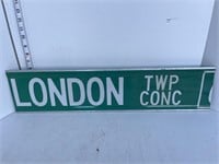 Road sign- London TWP