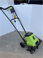 Earthwise electric tiller