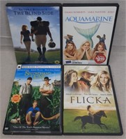 C12) 4 DVDs Movies Family The Blind Side