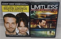 C12) 2 DVDs Movies Bradley Cooper Limitless